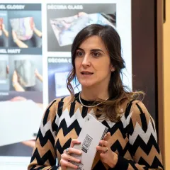 Habitami showroom evento tecnografica italian wallcoverings